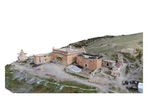 Model of Shey Sumdo Monastery