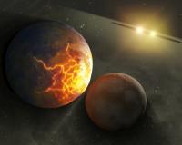 Artist's Concept of Planet Collision