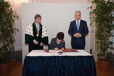 Park Geun-hye, President of the Republic of Korea