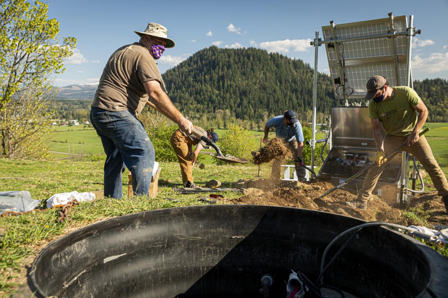 Washington seismic station