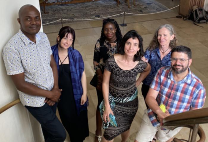 Project participant researchers during a workshop at HUJI, 2023
