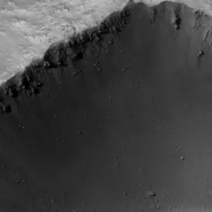 Rockfalls on Mars