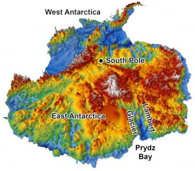 Antarctica's Topography