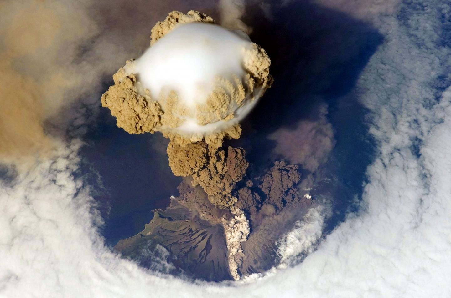 Sarychev Peak Volcano