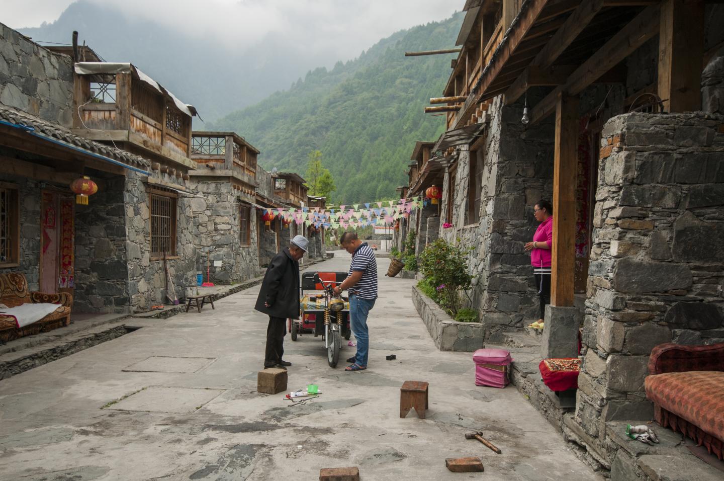 Resettling after the Quake