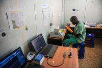 Lab in Guinea (1 of 2)