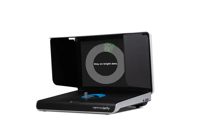 Cognivue Clarity screen