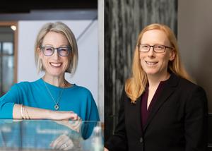 Associate Professor Christine Chaffer and Professor Sarah Kummerfeld