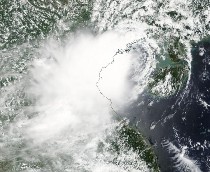 Terra image of 22W