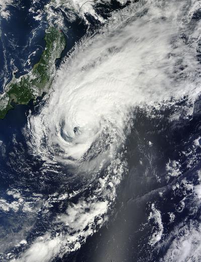 Terra Satellite Image of Fengshen