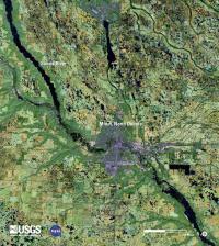 Landsat 5 Image Before Flooding of Souris River