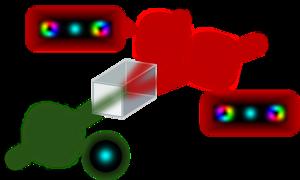 Single photon splitting into two