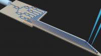Implantable nanophotonic probe