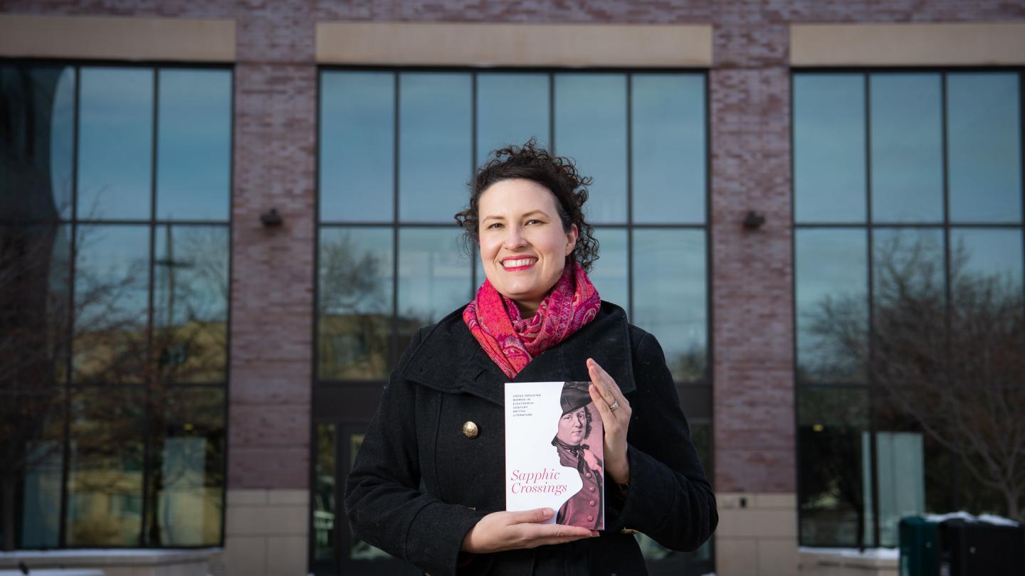 Ula Klein with new book Sapphic Crossings