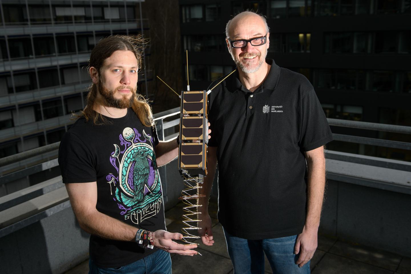 Gilles Nies and Professor Holger Hermanns,  Saarland University 