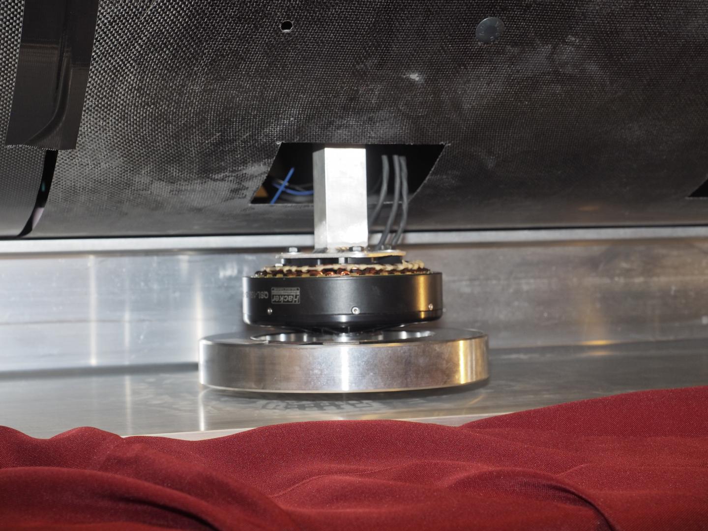 Closeup of One of Hyperloop UC's Hover Engines