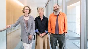 Gladstone Investigators Katie Pollard, Melanie Ott, and Seth Shipman