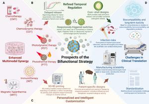 Fig. 3. Future trends of bifunctional biomaterials in postoperative osteosarcoma therapy.
