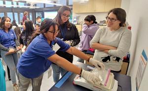Ocean Discovery Institute students