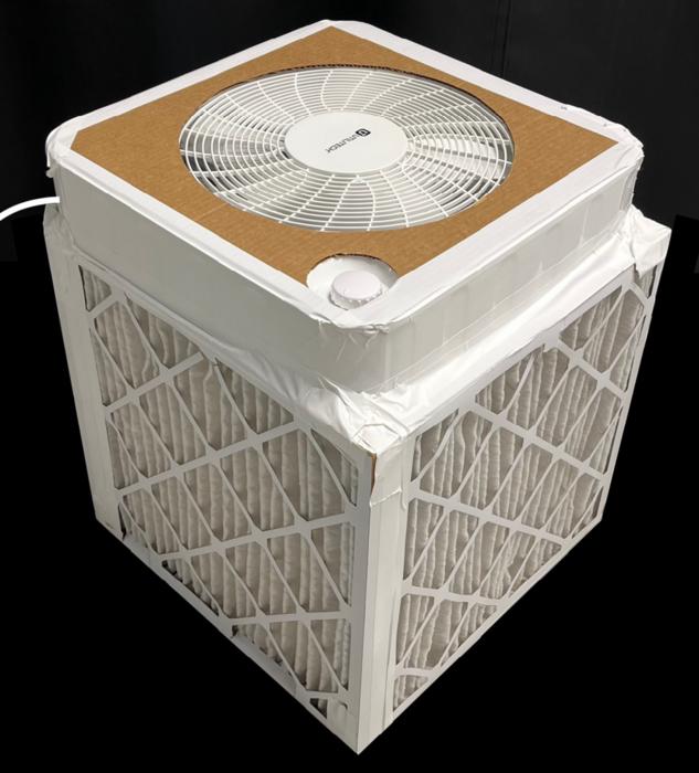 DIY filter systems improve air quality in classrooms
