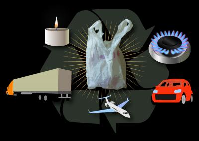 Shopping Bags to Oil