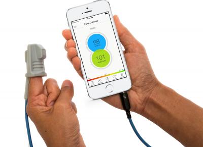 The Phone Oximeter -- Phone and Sensor