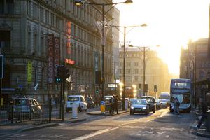 Manchester City Centre Traffic