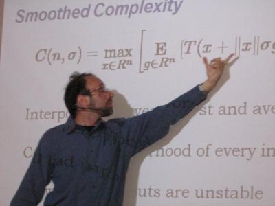 Daniel Spielman Presenting Gödel Prize Lecture
