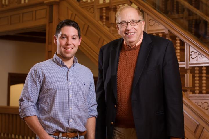 Zach Zobel and professor Donald Wuebbles, University of Illinois at Urbana-Champaign 