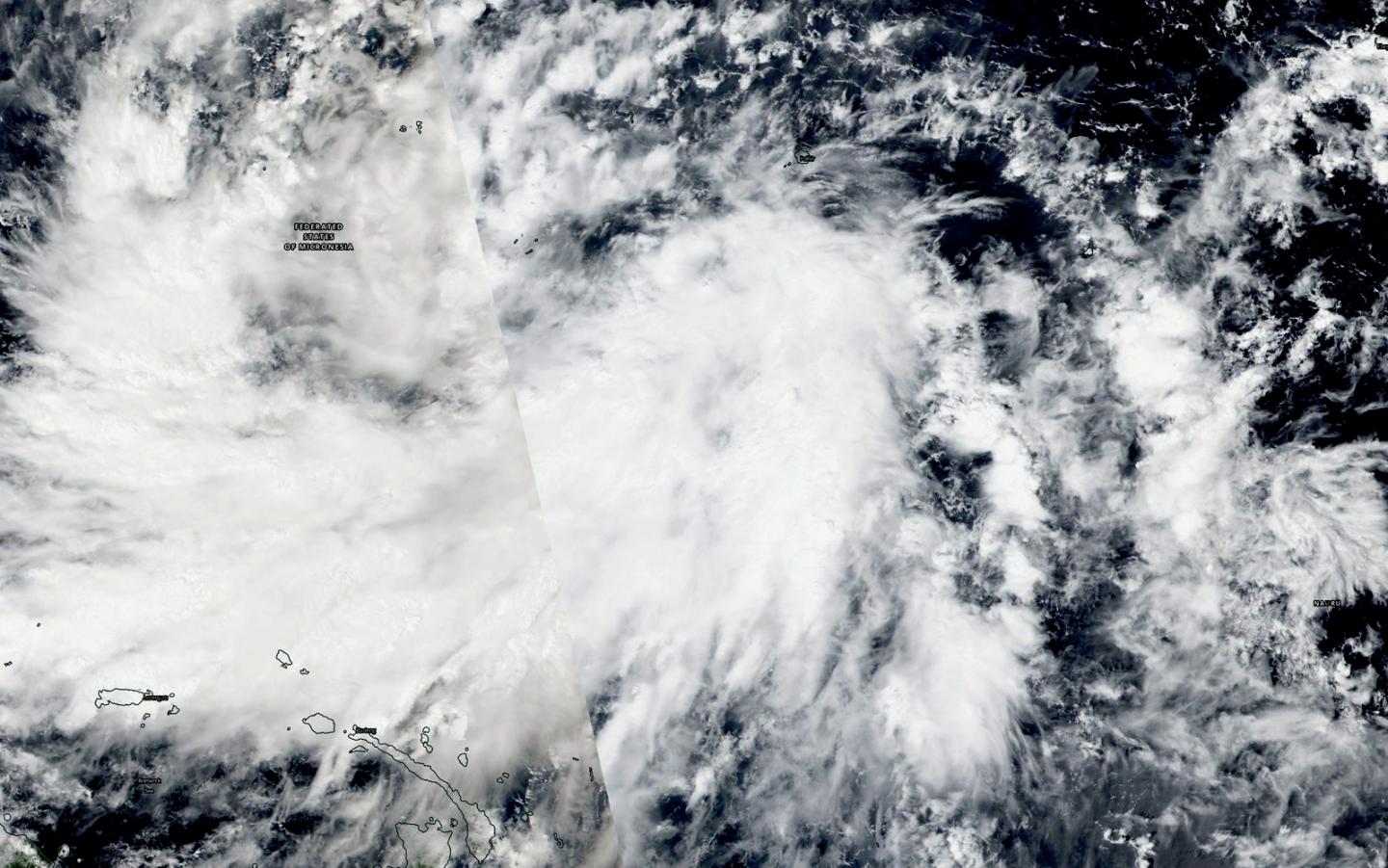 Suomi NPP Image of Man-yi