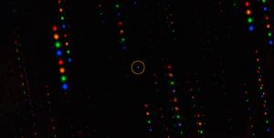 Gemini image of asteroid 1998 KY26 (annotated)