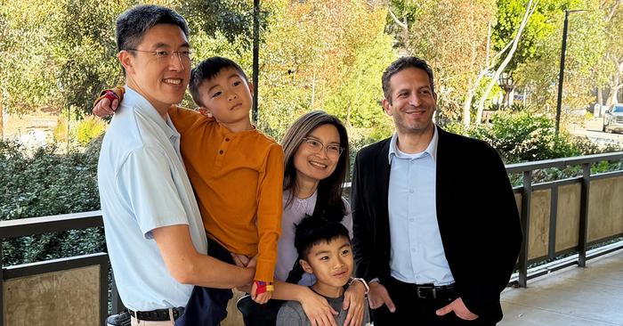 Jeremy and family