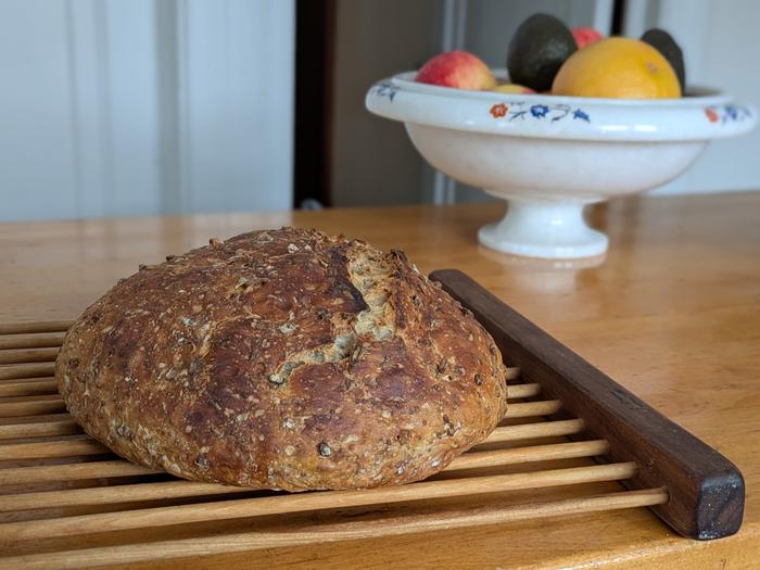 bread and fruit