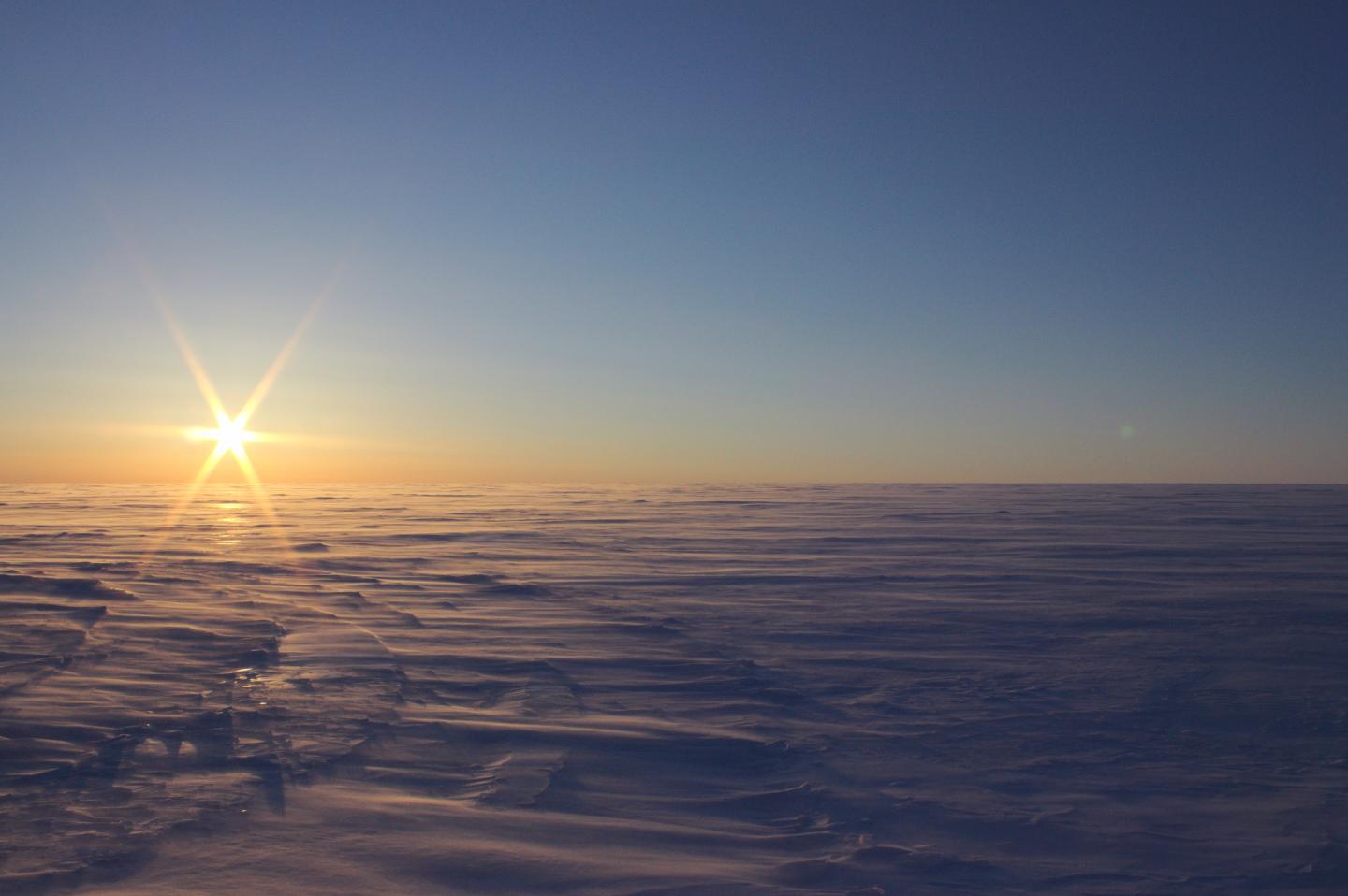 Two Subglacial Lakes Lurk 750 Meters below the Surface
