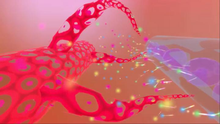 Cells Communicate With Chemical Signals In Tandon Labs VR Game Environment