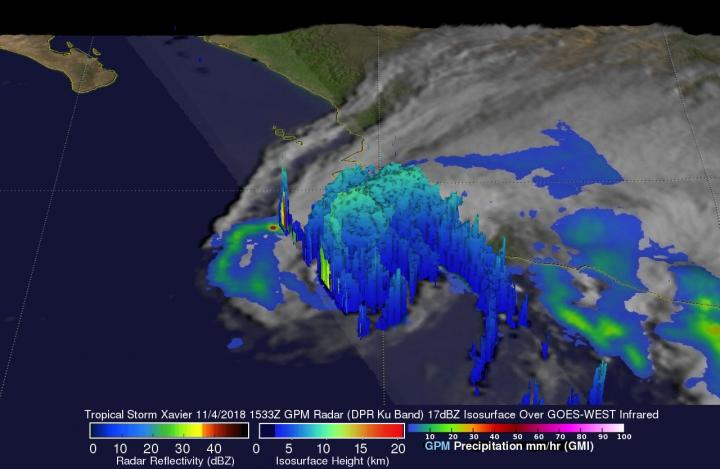 3D GPM Image of Xavier