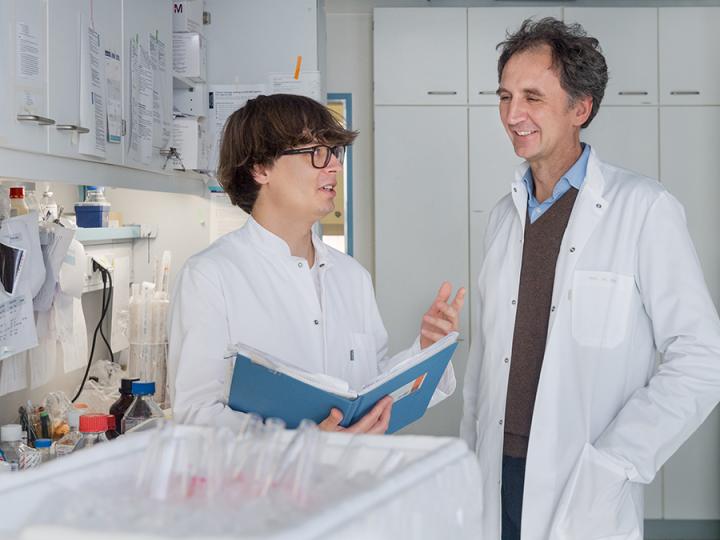 Jürgen Ruland (right) and Tim Wartewig, Technical University of Munich