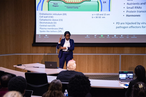 Dr. Amie Fornah Sankoh, the first deaf, black woman to receive her PhD in a STEM Discipline