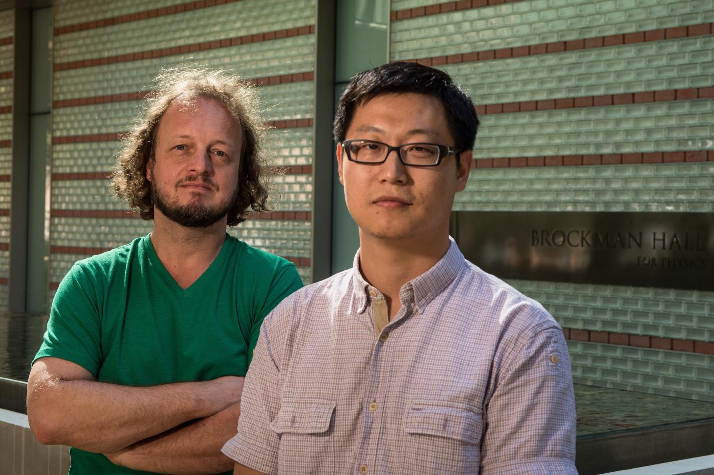 Frank Geurts and Kefeng Xin, Rice University
