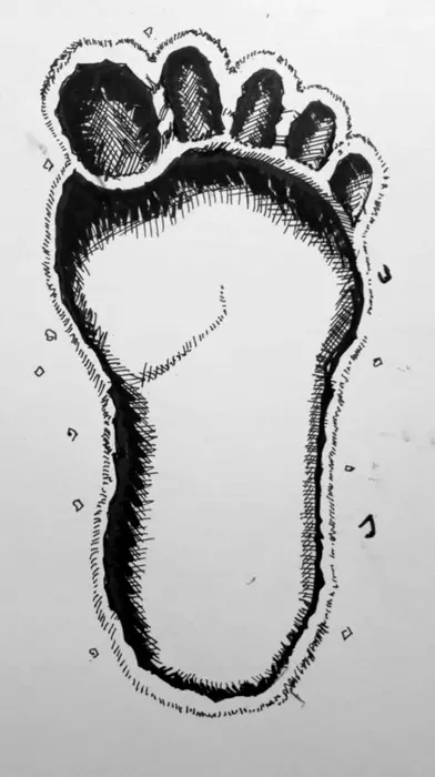 Bigfoot illustration 4