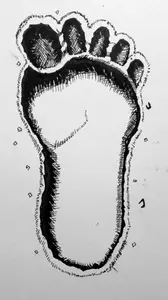 Bigfoot illustration 4