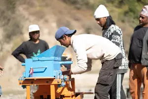 Making eco-bricks