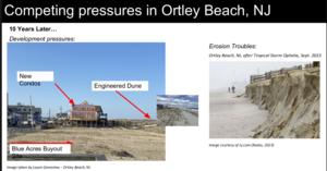 Competing pressures in Ortley Beach, NJ