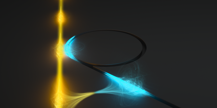 Coupled electron-photon pairs