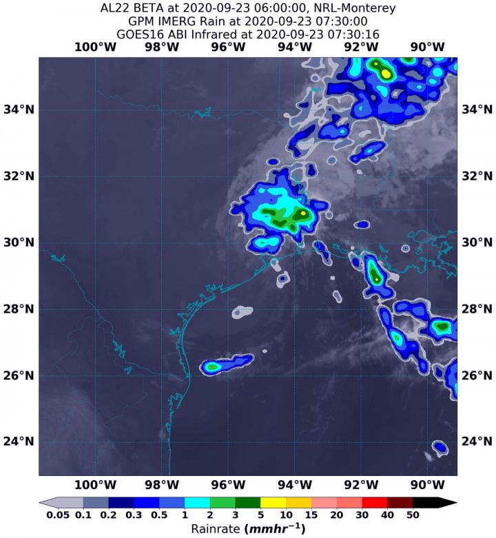 IMERG data of Beta