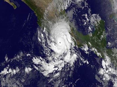 GOES Image of Raymond