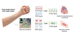 NUS CDE researchers merge multiple physiological signals into a single patch for simpler health monitoring