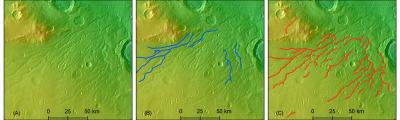 New Map of Valley Networks on Mars