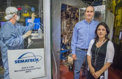 Ashby and Olynick at Advanced Light Source