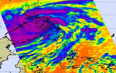 AIRS Image of Haiyan